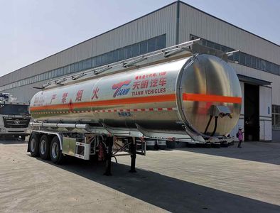 Tianming  TM9407GYYTK2 Aluminum alloy oil transport semi-trailer