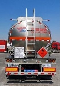 Tianming  TM9407GYYTK2 Aluminum alloy oil transport semi-trailer