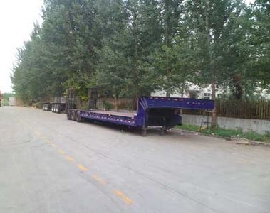 Zhongle  HJY9401TDPXZ Low flatbed semi-trailer