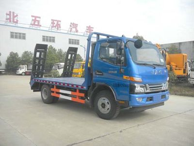 Huatong brand automobiles HCQ5048TPBHF5 Flat transport vehicle