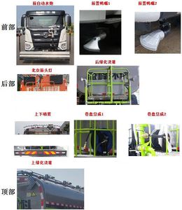 Zhonglian Automobile ZBH5182GQXETDBEV Pure electric cleaning vehicle