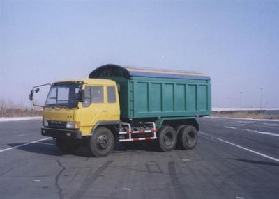 Jiefang Automobile CA3258P1K2T1 6 × 4 flat head diesel dump truck