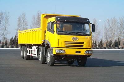 Jiefang Automobile CA3312P2K1L4T4E Flat head diesel dump truck