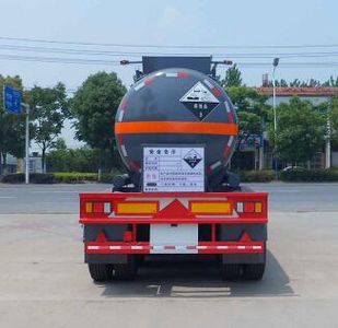 Zhongqi Liwei brand automobiles HLW9407GFW Tank transport semi-trailer for corrosive substances