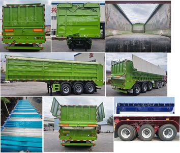 Shengxing Tongyun  FSX9400ZLS Bulk grain transportation semi-trailer