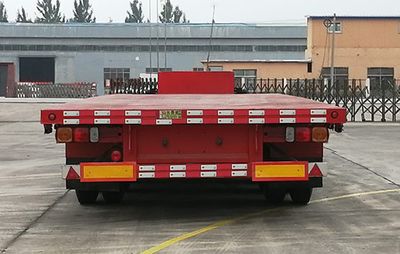 Qiyong  JYW9400TDP Low flatbed semi-trailer