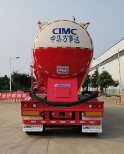 Mastercard SDW9408GFLC Medium density powder material transportation semi-trailer