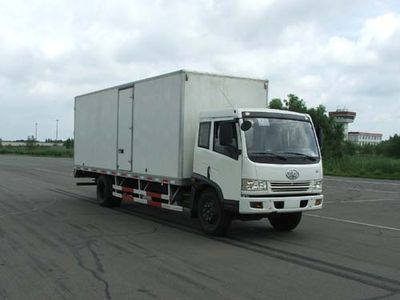 Jiefang Automobile CA5123XXYP9K2L4C Box transport vehicle