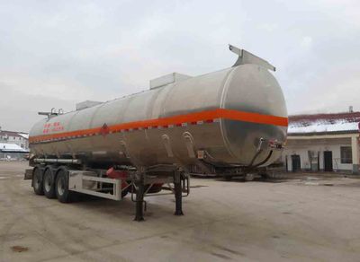 Ruijiang  WL9406GYYG Aluminum alloy oil transport semi-trailer