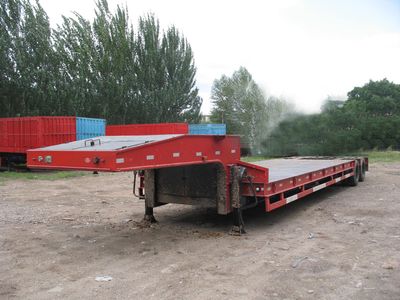 Zhang Tuo license plate car ZTC9405DP Low flatbed semi-trailer