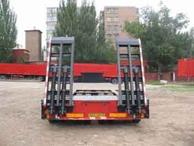 Zhang Tuo license plate car ZTC9405DP Low flatbed semi-trailer