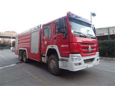 Jinsheng Shield Automobile JDX5280GXFSG120H Water tank fire truck