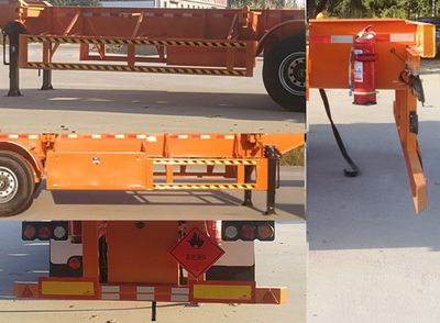 Fucai  YJX9401TWY Transport semi-trailer of dangerous goods tank frame