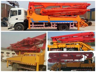 Huatong brand automobiles HCQ5196THBEQ Concrete pump truck