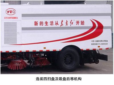 Dongfang Hongpai Automobile LT5183TXSEQ Washing and sweeping vehicle