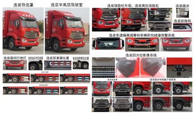 Haohan  ZZ5315CCYV46G6F1 Grate type transport vehicle