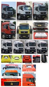 Shandeka brand automobiles ZZ5256CCQN56CGF1 Livestock and poultry transport vehicles