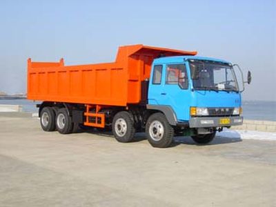 Jiefang Automobile CA3260P1K2T4A80 Flat head diesel dump truck