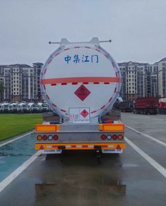 CIMC ZJV9402GYYJMA Aluminum alloy oil transport semi-trailer