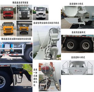 Xingma  AH5310GJBDL5 Concrete mixing transport vehicle