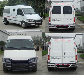 Jiangling Quanshun brand automobiles JX5044XYCML2 Cash transport vehicle