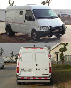 Jiangling Quanshun brand automobiles JX5044XYCML2 Cash transport vehicle