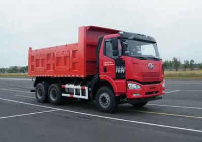 Jiefang Automobile CA3250P67K24LT1E4 Flat head diesel dump truck