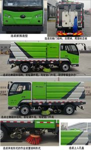 Yutong  YTZ5040TXSZ1BEV Pure electric cleaning and sweeping vehicle