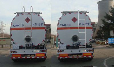 Lingyu  CLY9401GLY Asphalt transport semi-trailer