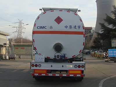 Lingyu  CLY9401GLY Asphalt transport semi-trailer