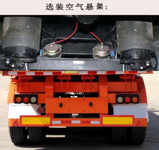 Liangshan Kaiyuan  LKY9400ZZXP Flat dump semi-trailer