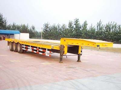 Huayuda  LHY9381TDP Low flatbed semi-trailer