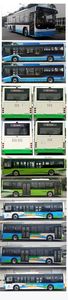 Chinese license plate cars TEG6105BEV18 Pure electric city buses