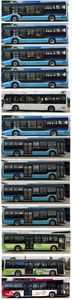 Chinese license plate cars TEG6105BEV18 Pure electric city buses