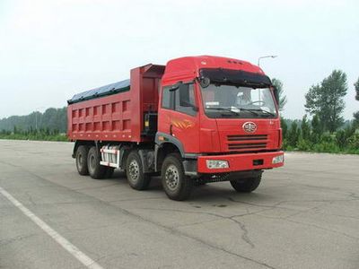 Jiefang Automobile CA3312P2K24T4AE Flat head diesel dump truck