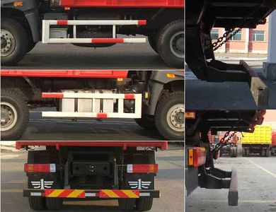 Jiefang Automobile CA3312P2K24T4AE Flat head diesel dump truck