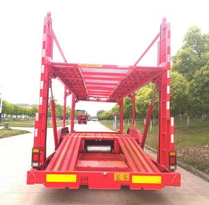 Jianghuai brand automobiles HFC9150TCLZ Central axle vehicle transport trailer