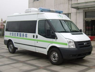 Jiangling Quanshun brand automobiles JX5048XSYMC Family planning vehicle