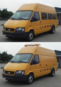 Jiangling Quanshun brand automobiles JX5044XXHMF2 Rescue vehicle