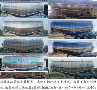 Jiayuntong  JTC9400GXHL Lower ash semi-trailer