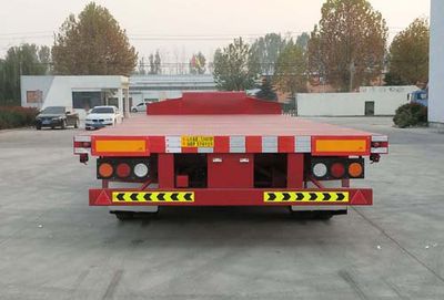 Lintong brand automobile LTL9400TDP Low flatbed semi-trailer