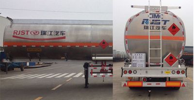 Ruijiang  WL9407GYY Aluminum alloy oil transport semi-trailer