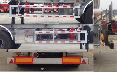 Ruijiang  WL9407GYY Aluminum alloy oil transport semi-trailer