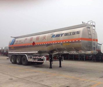 Ruijiang  WL9407GYY Aluminum alloy oil transport semi-trailer