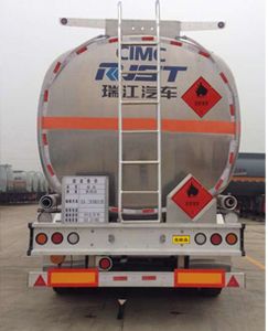 Ruijiang  WL9407GYY Aluminum alloy oil transport semi-trailer