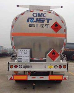 Ruijiang  WL9407GYY Aluminum alloy oil transport semi-trailer