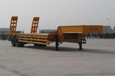 CIMC ZJV9240TD Low flatbed semi-trailer