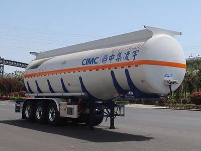 Lingyu  CLY9401GZW35 Tank transport semi-trailer for miscellaneous hazardous materials