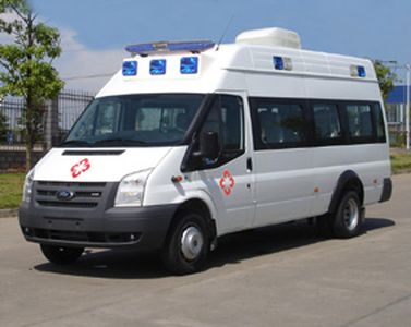 Jiangling Quanshun brand automobiles JX5048XJHMF2 ambulance