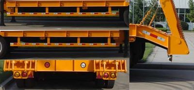 Qingte  QDT9402TDP Low flatbed semi-trailer